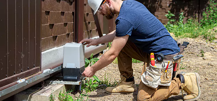 Electric Driveway Gate Installation Iowa City