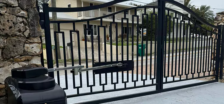Swing Gate Opener with Keypad Iowa City